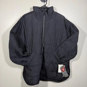 FP Movement Hatch Black Pippa Packable Quilted Puffer Jacket Full Zip Coat sz M - Picture 1 of 9
