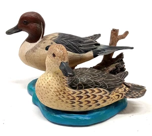 PINTAIL DUCK PAIRS BY GEORGE KRUTH DANBURY MINT - Picture 1 of 4