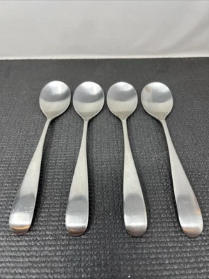 Lote de 4 cucharadas de satén Ikea Loja cena 8 pulgadas 22422 acero inoxidable 224,22 Foto 1 de 4
