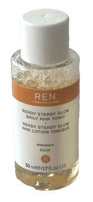 REN Ready Steady GLOW Daily AHA Tonic 50毫升 10% 二手 Upcycle Reuse ECO — 第 1/2 张图片