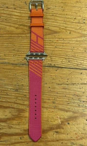 Original Apple Watch Hermes Jumping Single Tour Armband 41mm Orange Rose Mexiko - Bild 1 von 6