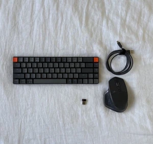 Lot clavier et souris sans fil Keychon K7D1 Logitech MX Master 2S - Photo 1/7