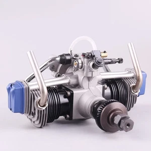 ASP FT-160AR 25.6cc Twin Cylinder RC Model Plane Glow Four Stroke Engine NIB - Picture 1 of 18