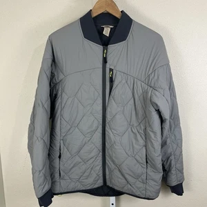 Duluth Trading Agiloft Quilted Jacket Mens M Medium Soft Shell Puffer Gorpcore - Picture 1 of 5