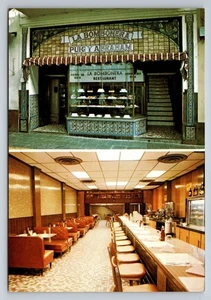 La Bombonera Restaurant Old San Juan Puerto Rico Vintage Postkarte - Bild 1 von 2