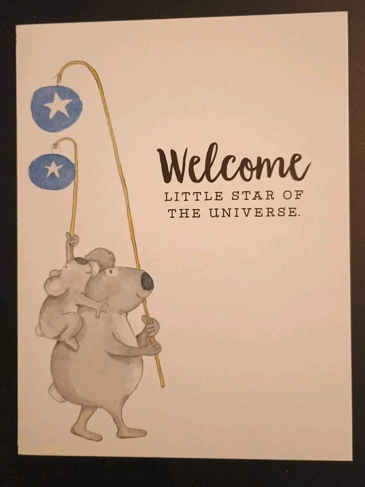 Funny Birth Congratulations Card ~ Smaller Card ~ Notions 3 7/8" x 5 1/16" - Image 1 of 4