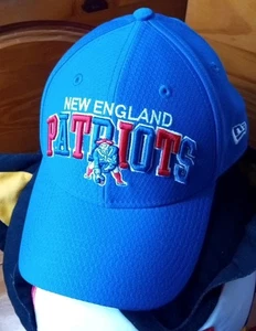 New England Patriots - New Era - Cappellino 39Thirty aderente (Small/Med)! Licenza NFL! - Foto 1 di 8