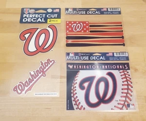 Washington Nationals Multi-Use Decal Lot MLB Baseball NIP - Picture 1 of 5