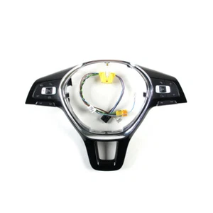 Multifunction Steering wheel Switch Cover Cap Kit For VW Jetta MK6 Passat NMS - Picture 1 of 12