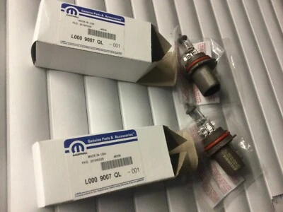 Mopar 9007 65/55W Dos Bombillas Cabeza Luz Doble Haz L0009007QL Foto 1 de 2