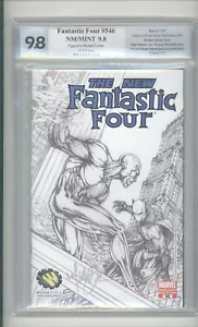 "FANTÁSTICOS CUATRO #546 PGX 9.8 SE ""FIRMADO POR MICHAEL TURNER" - Imagen 1 de 1