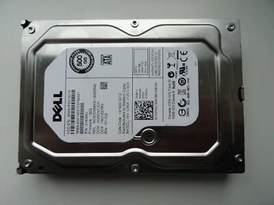 Dell 500GB 3.5" 7,2K SATA-II HDD Festplatte WD5003ABYX-18WERA0 01KWKJ - Bild 1 von 3