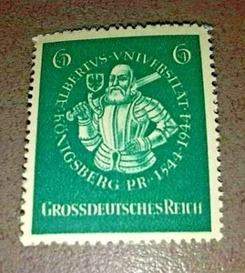 DR - 1944 Mi-Nr. 896 "400 Jahre Albertus-Universität Königsberg" - ** postfrisch - Bild 1 von 1