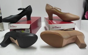 SoDanca Character Shoes Rubber sole 2" heel 2 colors adult CH102 $74 RUN SMALL - Picture 1 of 6