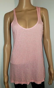 J.CREW TANKTOP ROSA MIT WEISSEN STREIFEN GRÖSSE SMALL - Bild 1 von 6
