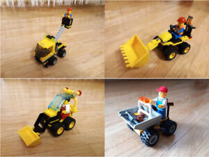 Lego City Baustellenfahrzeuge Sets Konvolut 10128 7246 6512 30348