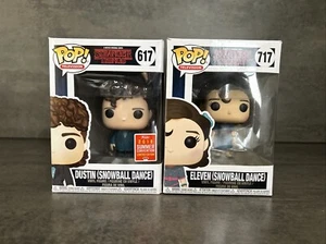 Funko Pop Stranger Things Eleven und Dustin (snowball Dance) 717 617 - Bild 1 von 3