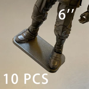 10x Base de pie para figura de 6"" He-Man Power Ranger de superhéroes de Marvel Legends MOTU - Imagen 1 de 10