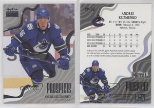 2022-23 Skybox Metal Universe Premium Prospects Andrei Kuzmenko #PP-50 Rookie RC
