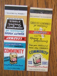 KAFFEE STREICHHOLZSCHACHTELN: GEMEINSCHAFTSKAFFEE REINE LEBENSMITTELGESCHÄFTE LEERE STREICHHOLZHÜLLEN -D9 - Bild 1 von 2