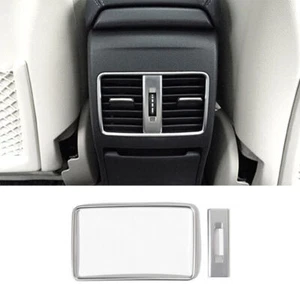 Back Row Air Outlet Vent Cover Trim 2X Fit For 2013-2019 Benz GLA CLA ABS Silver - Picture 1 of 9
