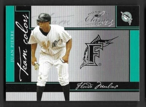 2005 Donruss Classics Team Colors #22 Juan Pierre Florida Marlins 488/800 - Picture 1 of 1