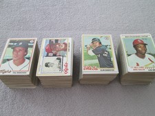 1978 Topps Baseball Starter Set Vg-Ex+ (+/- 550 Cards, all Different)