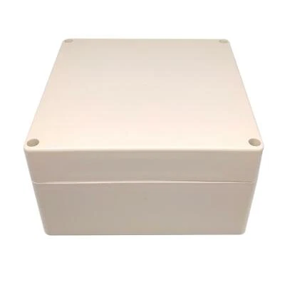 Caja de proyecto de plástico de 1 pieza en stock de EE. UU. Estuche de gabinete electrónico hágalo usted mismo 90 x 160 x 160 mm Foto 1 de 4