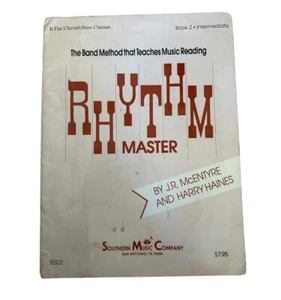 Rhythm Master - Book 2 (Intermediate) - Bb Flat Clarinet / Bass Clarinet - Picture 1 of 3