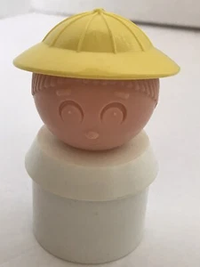 Tupperware Tuppertoys 1980's Lil’ Tuppers Replacement Toy Piece - Fisherman - Picture 1 of 7