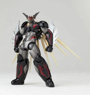 GETTER Revoltech Yamaguchi No.099 Getter Arc Black Ver. Action Figure Kaiyodo - Immagine 1 di 4