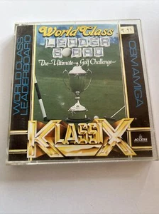 World Class Leaderboard (Klassix) CBM AMIGA PC 5.25" Floppy Disk Golf Game - Picture 1 of 3