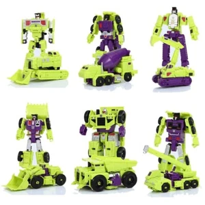 6-in-1 Devastator Transformation Toys: Anime Action Figure Robot Vehicle - Picture 1 of 6