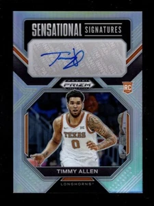 Prizm Draft Picks 2023-24 sensacional plata Timmy Allen radiocontrol autógrafo Texas - Imagen 1 de 1
