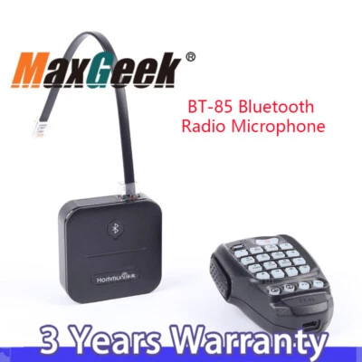 BT-85 Bluetooth Mobile Radio Handheld Microphone For YAESU VHF UHF MH-48 SSM-85D - Image 1 of 4
