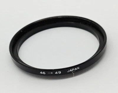 46-49mm STEP UP (STEPPING) FILTER RING ADAPTER Made in Japan - Image 1 of 2