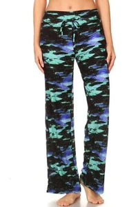 Space Print Comfortable Soft Lounge Pajama Pants - Picture 1 of 4