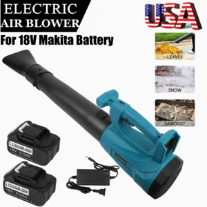 18V Cordless Leaf Blower 6 Speed Air Blower For Leaves,Dust,Snow Power Tools - Picture 1 of 33