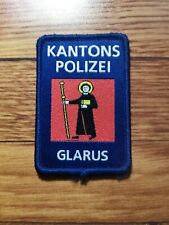 SWITZERLAND SWISS PATCH POLICE POLIZEI KANTONS GLARUS