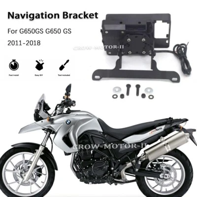 Держатель для смартфона телефон навигационный кронштейн крепление для BMW G650GS G650 GS 2011-18 - Изображение 1 из 4