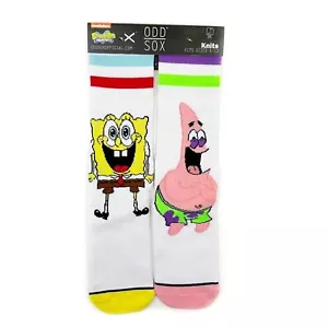 Odd Sox Spongebob Squarepants Crew Socks Mens Womens Patrick Fun Novelty Gift - Picture 1 of 7