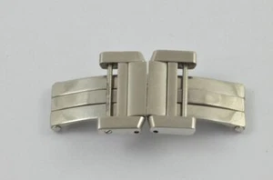 Cartier Tank Francaise Men's Steel Folding Clasp 19MM Vintage RAR - Picture 1 of 2