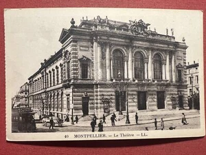 Cartolina - Montpellier - Le Théatre - 1925  ca. - Foto 1 di 1