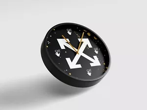 Off-white Wall Clock - Picture 1 of 3