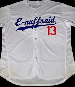 Los Angeles Baseball E-nuffsaid Home Jersey Size Adult 2 XL - Picture 1 of 4