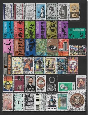 MÉXICO VARIOS NÚMEROS USADOS 1966 A 1972 (B) Foto 1 de 2