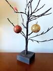 Vintage Christmas Tree Ornaments, Gold Tone Filigree Ball West Germany Tree Orna