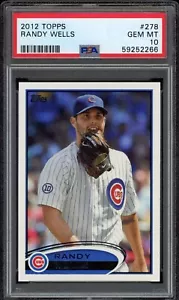 2012 Topps Randy Wells #278 (PSA 10) - Picture 1 of 1