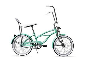 20" Hero Lowrider Bicycle Springer End Fork Rise Handlebar Classic Cruiser Gift - Picture 1 of 2