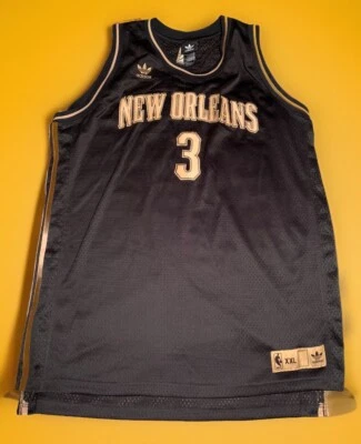 Новый без ценников Chris Paul New Orleans Hornets Adidas Джерси Swingman NBA Gold Ltd. Ed. 2XL - Изображение 1 из 4